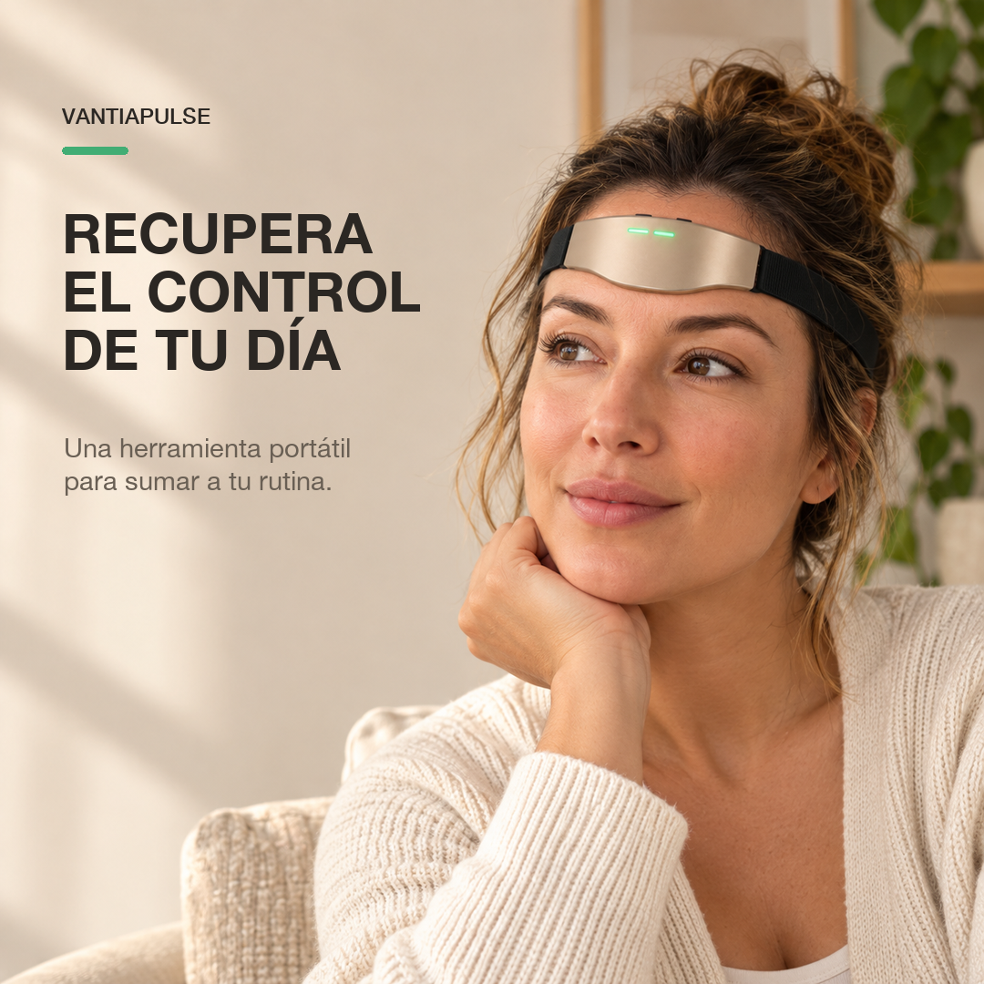 VantiaPulse- Estimulación Portátil para la Migraña