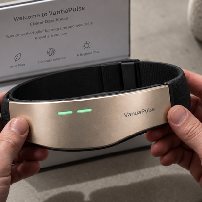 VantiaPulse- Estimulación Portátil para la Migraña